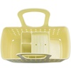 image:imageiDesign Orbz Plastic Bathroom Shower Tote Small Divided College Dorm Shower Caddy for Shampoo Conditioner Soap Cosmetics Beauty Products  BlushLemon