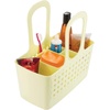 image:imageiDesign Orbz Plastic Bathroom Shower Tote Small Divided College Dorm Shower Caddy for Shampoo Conditioner Soap Cosmetics Beauty Products  BlushLemon