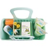 image:imageiDesign Orbz Plastic Bathroom Shower Tote Small Divided College Dorm Shower Caddy for Shampoo Conditioner Soap Cosmetics Beauty Products  BlushMint