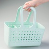 image:imageiDesign Orbz Plastic Bathroom Shower Tote Small Divided College Dorm Shower Caddy for Shampoo Conditioner Soap Cosmetics Beauty Products  BlushMint