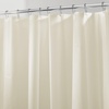 image:imageiDesign PEVA Shower Curtain Liner Plastic Shower Curtain for use Alone or With Fabric Curtain  Sand