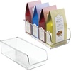 image:imageiDesign Pantry Bin for Kitchen or Cabinet Storage Set of 4 ClearPack of 2