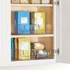 image:imageiDesign Pantry Bin for Kitchen or Cabinet Storage Set of 4 ClearPack of 4