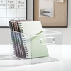 image:imageiDesign Pantry Organizer Bins with Handles Set of 2 Clear  Storage for Cabinets or Fridge