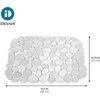 image:imageiDesign Pebblz Kitchen Sink Protector Mat Graphite  01 x 136 x 107Clear