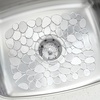 image:imageiDesign Pebblz Kitchen Sink Protector Mat Graphite  01 x 136 x 107Clear