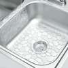 image:imageiDesign Pebblz Kitchen Sink Protector Mat Graphite  01 x 136 x 107Clear