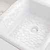 image:imageiDesign Pebblz Kitchen Sink Protector Mat Graphite  01 x 136 x 107Clear