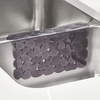 image:imageiDesign Pebblz Large Plastic Sink Grid NonSkid Dish Protector Mat for Kitchen Bathroom Basement Garage 1175 X 1575 Gray  NonSkid Dish Protector Mat For Kitchen Bathroom Basement GarageSink Saddle
