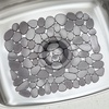 image:imageiDesign Pebblz Large Plastic Sink Grid NonSkid Dish Protector Mat for Kitchen Bathroom Basement Garage 1175 X 1575 Gray  NonSkid Dish Protector Mat For Kitchen Bathroom Basement GarageSink Mat  Set of 2