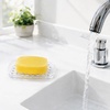 image:imageiDesign Plastic Bar Soap Holder for Bathroom Shower Set of 1 Rectangle  For Bathroom Shower Rectangle