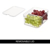 image:imageiDesign Plastic Crisp Divided Fruit and Vegetable Storage with Easy to Grip Integrated Handles Designed to Keep Food Fresh Longer 832 x 632 x 376 2 Section  Easy to Grip Integrated Handles Keeps Food Fresh LongerPack of 6
