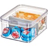image:imageiDesign Plastic Crisp Divided Fruit and Vegetable Storage with Easy to Grip Integrated Handles Designed to Keep Food Fresh Longer 832 x 632 x 376 2 Section  Easy to Grip Integrated Handles Keeps Food Fresh LongerPack of 1