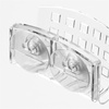 image:imageiDesign Plastic Sink Cradle Clear  For Kitchen or Bathroom Organization