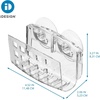 image:imageiDesign Plastic Sink Cradle Clear  For Kitchen or Bathroom Organization