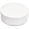 image:imageiDesign Plastic Small Round Divided Storage Container Green Tint  Fridge and Freezer SafeCoconut