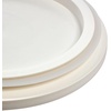 image:imageiDesign Plastic Small Round Divided Storage Container Green Tint  Fridge and Freezer SafeCoconut
