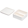 image:imageiDesign Plastic Small Round Divided Storage Container Green Tint  Fridge and Freezer SafeCoconut