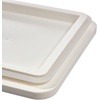 image:imageiDesign Plastic Small Round Divided Storage Container Green Tint  Fridge and Freezer SafeCoconut
