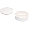 image:imageiDesign Plastic Small Round Divided Storage Container Green Tint  Fridge and Freezer SafeCoconut