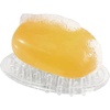 image:imageiDesign Plastic Soap Dish Soap Saver and Kitchen Sponge Holder  Set of 3 075 x 325 x 475 Clear  For Kitchen For BathClear