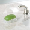 image:imageiDesign Plastic Soap Dish Soap Saver and Kitchen Sponge Holder  Set of 3 075 x 325 x 475 Clear  For Kitchen For BathClear