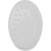 image:imageiDesign Plastic Soap Dish Soap Saver and Kitchen Sponge Holder  Set of 3 075 x 325 x 475 Clear  For Kitchen For BathClear Pack of 12