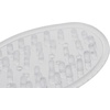 image:imageiDesign Plastic Soap Dish Soap Saver and Kitchen Sponge Holder  Set of 3 075 x 325 x 475 Clear  For Kitchen For BathClear Pack of 12