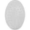 image:imageiDesign Plastic Soap Dish Soap Saver and Kitchen Sponge Holder  Set of 3 075 x 325 x 475 Clear  For Kitchen For BathClear Pack of 12