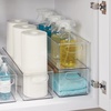 image:imageiDesign Plastic Stackable Pantry Bin with Handles Set of 4 Clear  For Kitchen Cabinets or Fridge Made in USAPack of 1