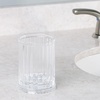 image:imageiDesign Plastic Tumbler Cup Clear  Holder for Makeup Brushes Toothbrushes Glasses For Bathroom Vanity Dorm BedroomSoap Dish