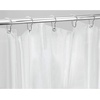 image:imageiDesign Set of 12 Shower Curtain Hooks with Easy Installation ClearSilverClearChrome