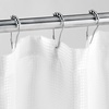 image:imageiDesign Shower Curtain Rings Set of 12 Bronze  Smooth Gliding Curtain RingsChrome
