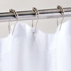 image:imageiDesign Shower Curtain Rings Set of 12 Bronze  Smooth Gliding Curtain RingsSatin