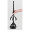 image:imageiDesign Slim Toilet Bowl Brush and Holder for Bathroom Storage  WhiteBrushed Stainless Steel 1 x Toilet Brush  Bathroom StorageBlack