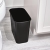 image:imageiDesign Small Bathroom Trash Can Mia Collection  BronzeMatte Black