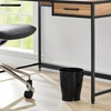 image:imageiDesign Small Round Bathroom Trash Can  Ideal for Bathroom or Office Set of 4 Black Made in USABlack