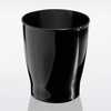 image:imageiDesign Small Round Bathroom Trash Can  Ideal for Bathroom or Office Set of 4 Black Made in USABlack