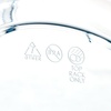 image:imageiDesign Small Round Fridge Produce Bin with Removable Drainage Tray and Lid  Set of 4  ClearPack of 2