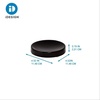 image:imageiDesign Soap Dish for Bar Soap Matte Black  Bathroom or KitchenMatte Black