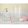 image:imageiDesign Soap Dish for Bathroom Sink or Countertop  Clear  For Bathroom KitchenSoap Dish
