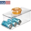 image:imageiDesign Soda Can Organizer with Lid Clear  Clear For Pantry or Refrigerator Made in USAPack of 1