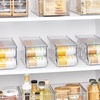 image:imageiDesign Soda Can Organizer with Lid Clear  Clear For Pantry or Refrigerator Made in USAPack of 4