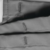 image:imageiDesign Solid Polyester Shower Curtain Sand Brown  12 Reinforced ButtonholesCharcoal