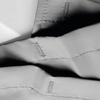 image:imageiDesign Solid Polyester Shower Curtain Sand Brown  12 Reinforced ButtonholesGrey