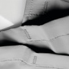 image:imageiDesign Solid Polyester Shower Curtain Sand Brown  12 Reinforced ButtonholesGrey