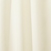 image:imageiDesign Solid Polyester Shower Curtain Sand Brown  12 Reinforced ButtonholesSand