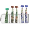 image:imageiDesign Stackable 3Section Divided Storage Bin Clear  For Pantry For Fridge For CabinetPack of 1