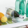 image:imageiDesign Stackable Bottle Holder Set of 4 Clear  For Water or Wine BottlesPack of 1