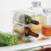 image:imageiDesign Stackable Bottle Holder Set of 4 Clear  For Water or Wine BottlesPack of 4